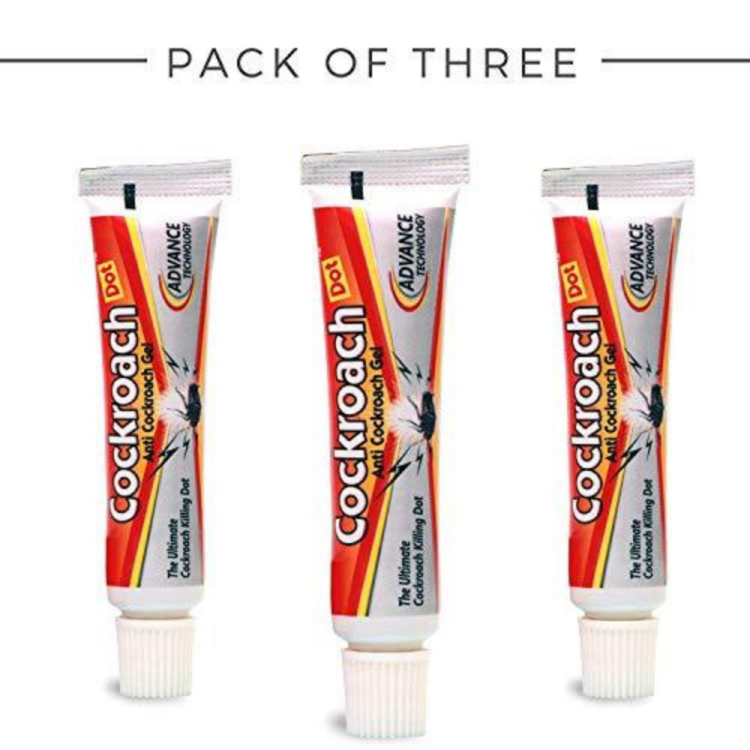 Cockroach Dot Anti Cockroach Killer Gel Pack Of Three 40gm Each