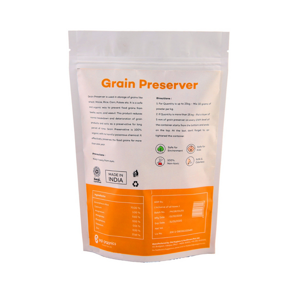 Pai Organics Grain Preserver Pack of 250gm