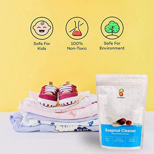 Pai Organics Soap-Nut Natural Laundry Cleanser Free Wash Bags 250gm