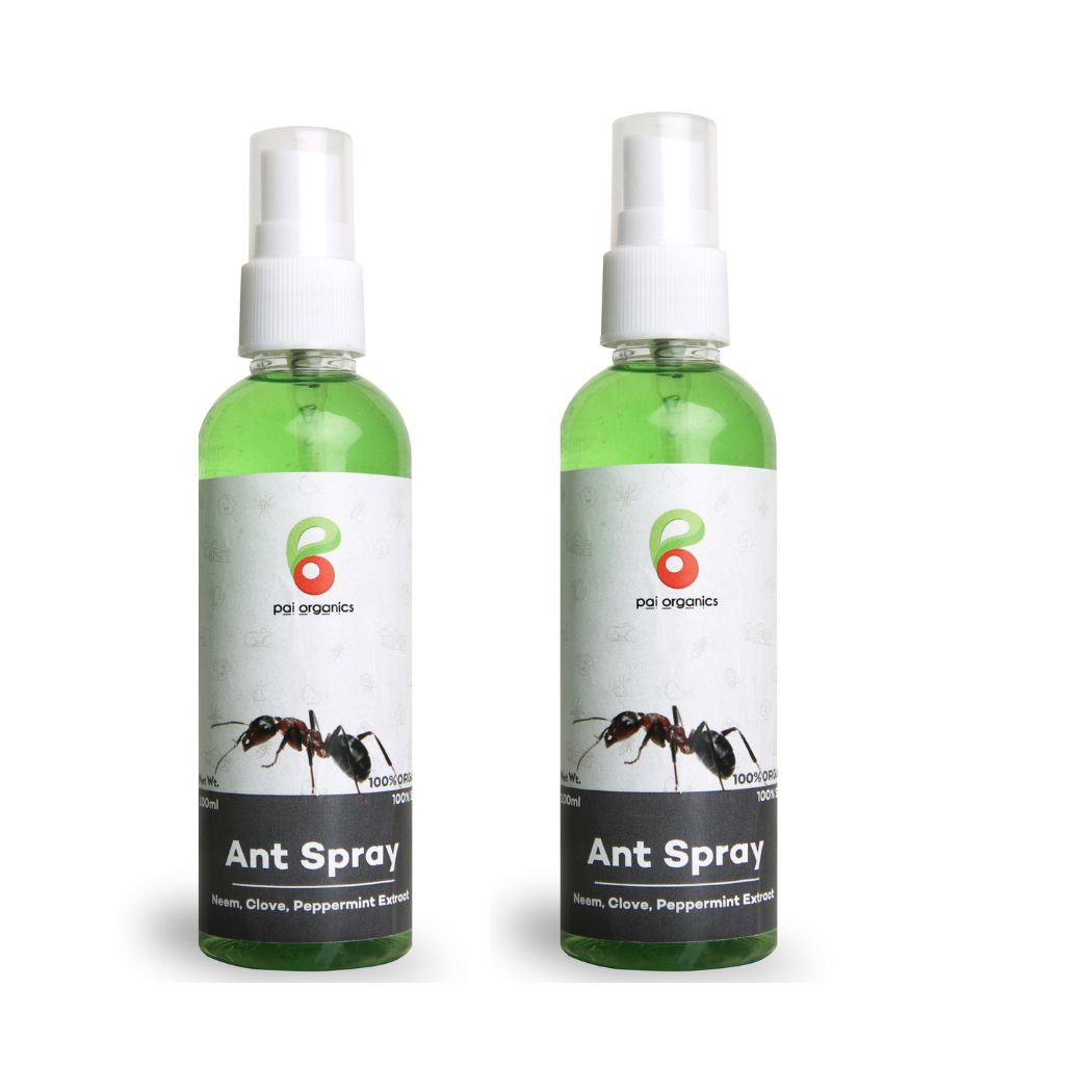 Pai Organics Natural Ant Repellent Spray Pack Of Two 100ml Each