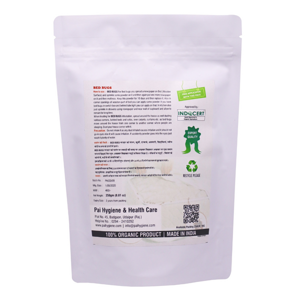 Pai's Organic Natural Bed Bug Killer Diatomaceous Earth 1kg