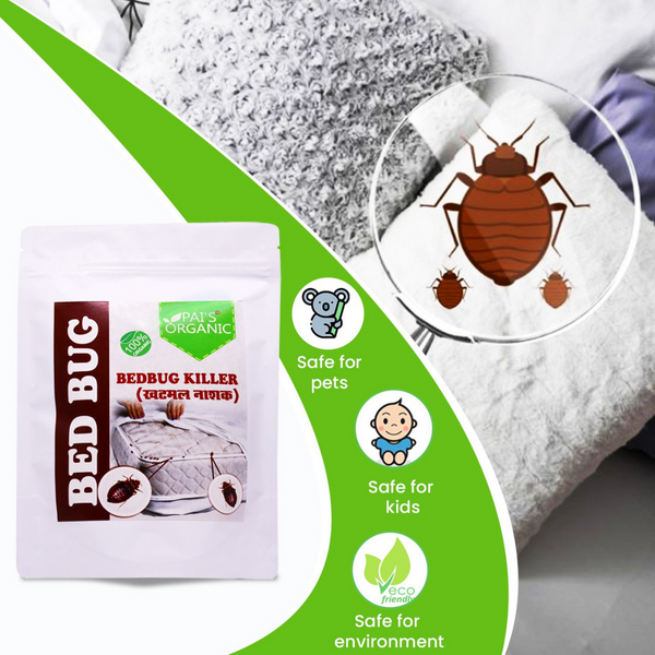 Pai's Organic Natural Bed Bug Killer Diatomaceous Earth 1kg