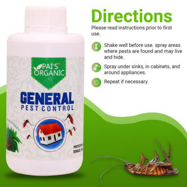 Pai's General Pest Control Do It Yourself Formula Natural Home Pest Control 250 ml