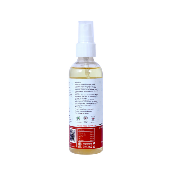 Pai Organics Natural & Organic Bed bug Spray | made with essential oils | 100 ml