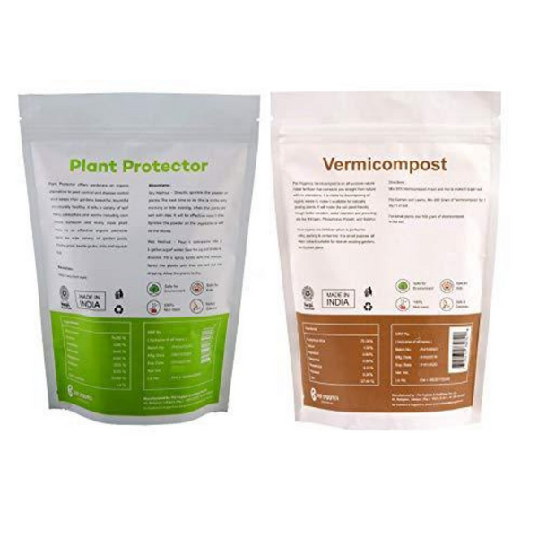 Pai Organics Plant Protector 250 gm and Vermicompost 2kg, Combo Pack