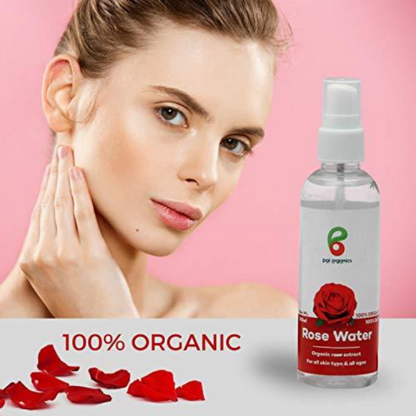 Pai's Rose Water (Gulab Jal) Made with Natural Extracts Skin Toner