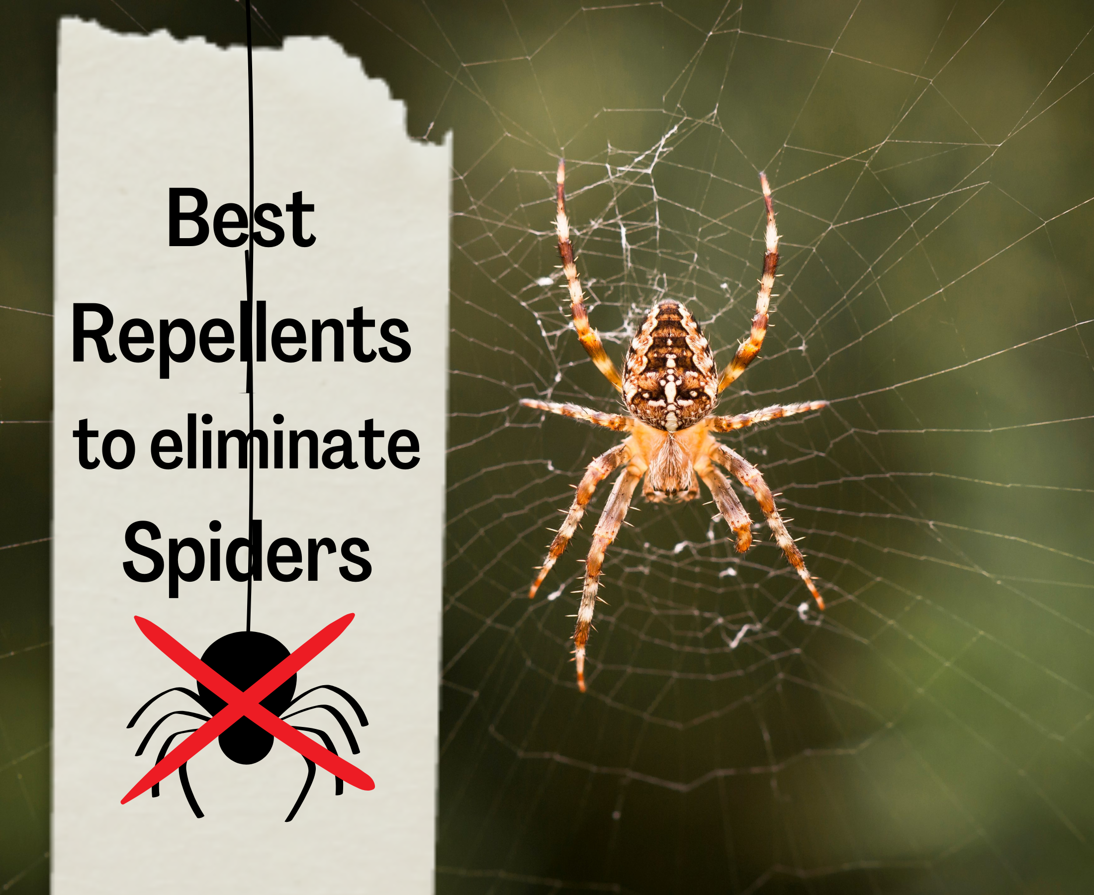 What is the best repellent for spiders?