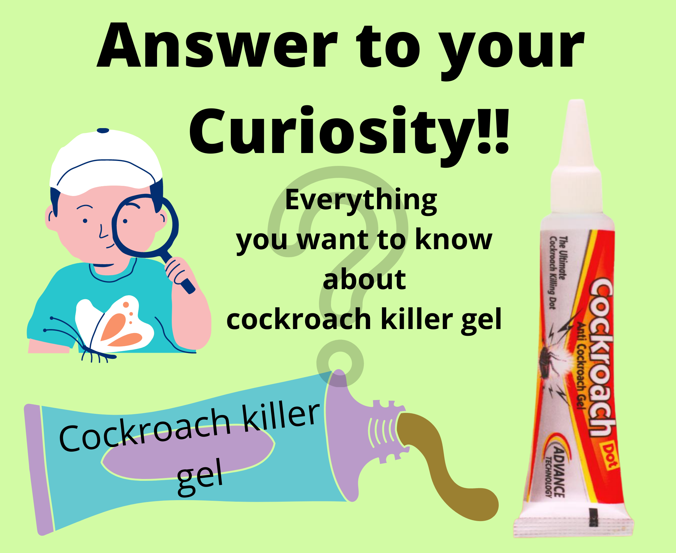 Cockroach killer gel – FAQ’s (Frequently Asked Question)