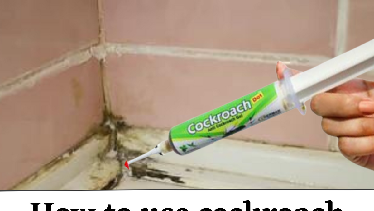 How to use cockroach killer paste/gel bait? How does it work?