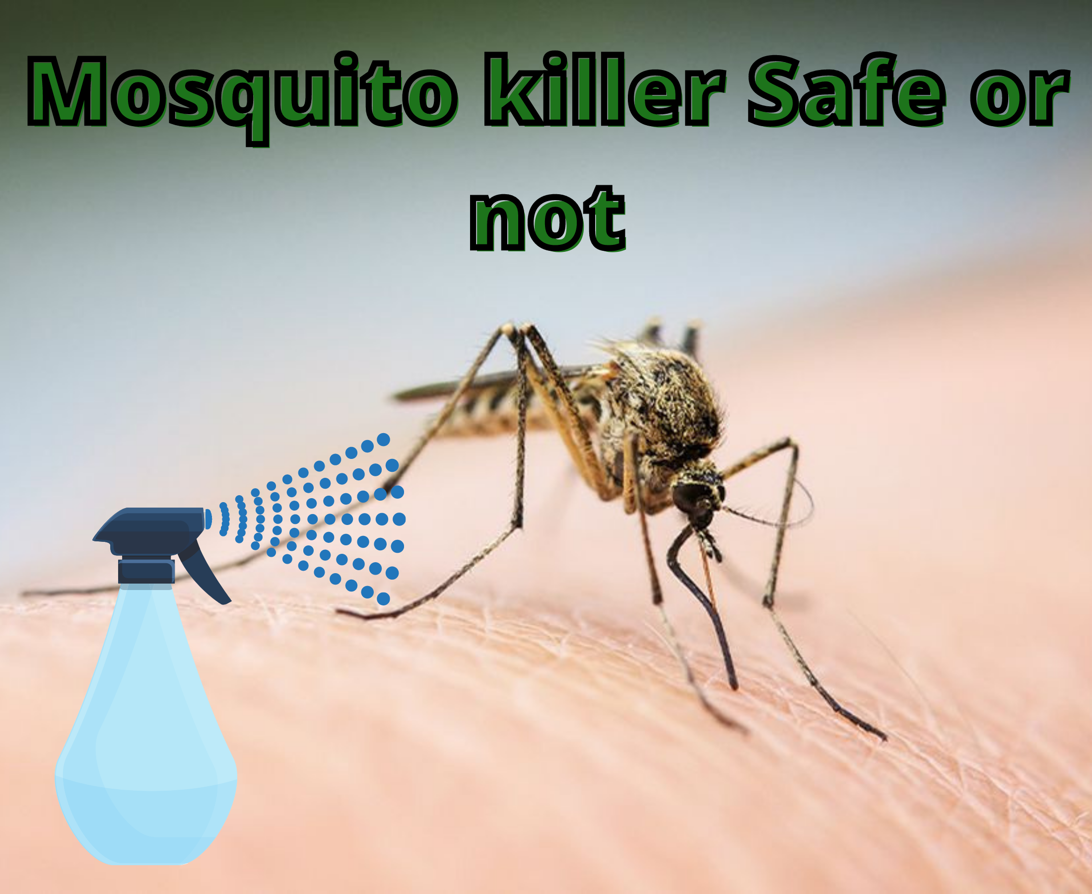 If mosquito killer spray goes into the water is it safe to drink that water?