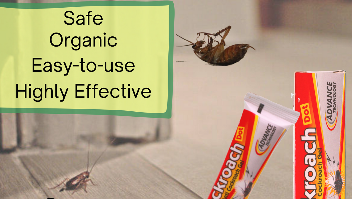 Is anti cockroach gel safe for human or not?