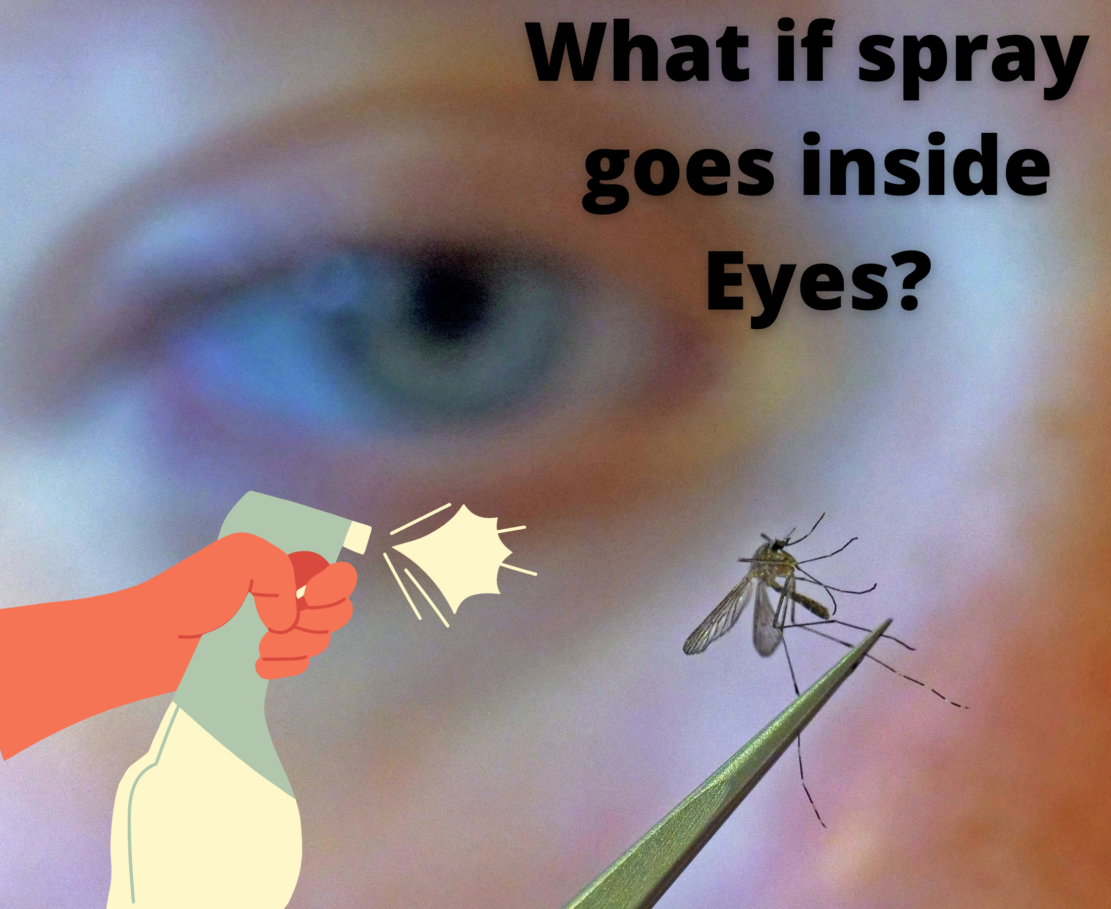 If our eyes filled down the mosquito killer then what will we do?