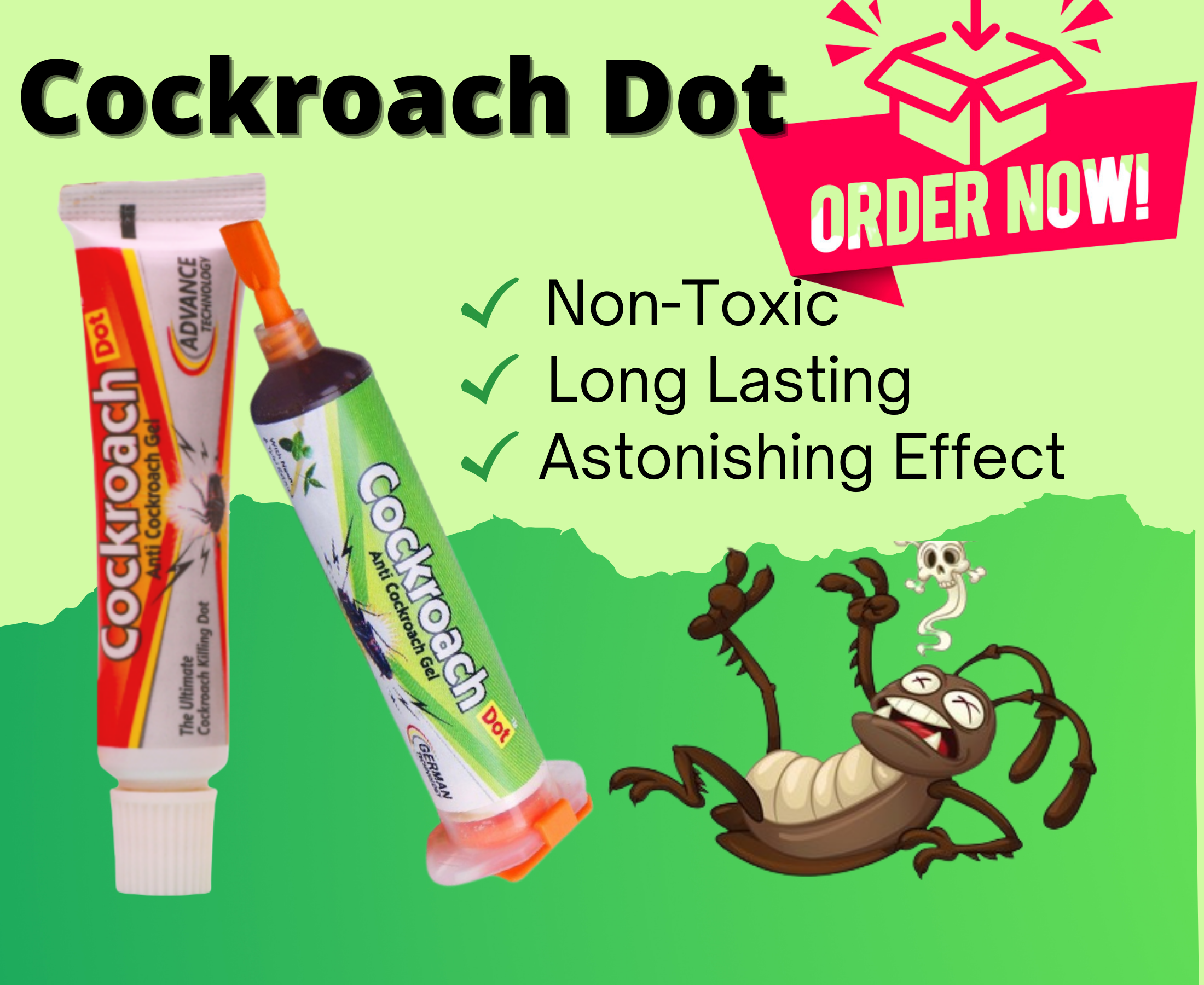 Cockroach Dot – Anti-roach gel reviews