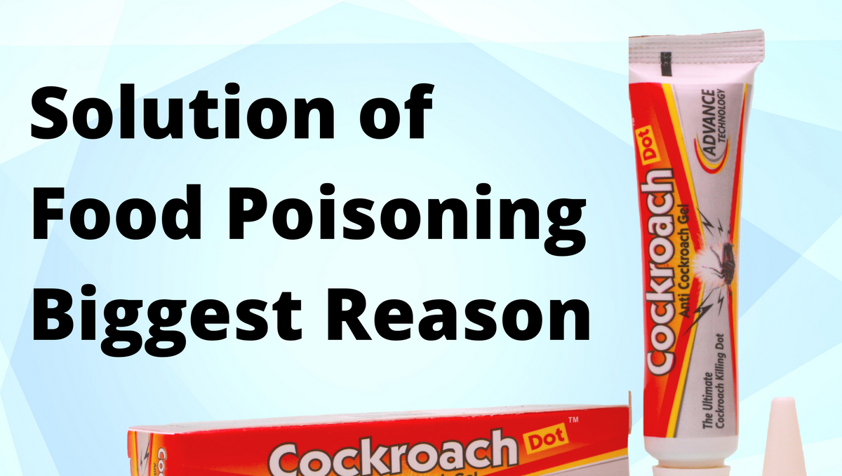 Cockroach food poisoning symptoms