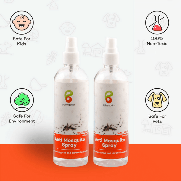 Pai Organics Anti Mosquito Repellent Natural Insect Spray 100 ml