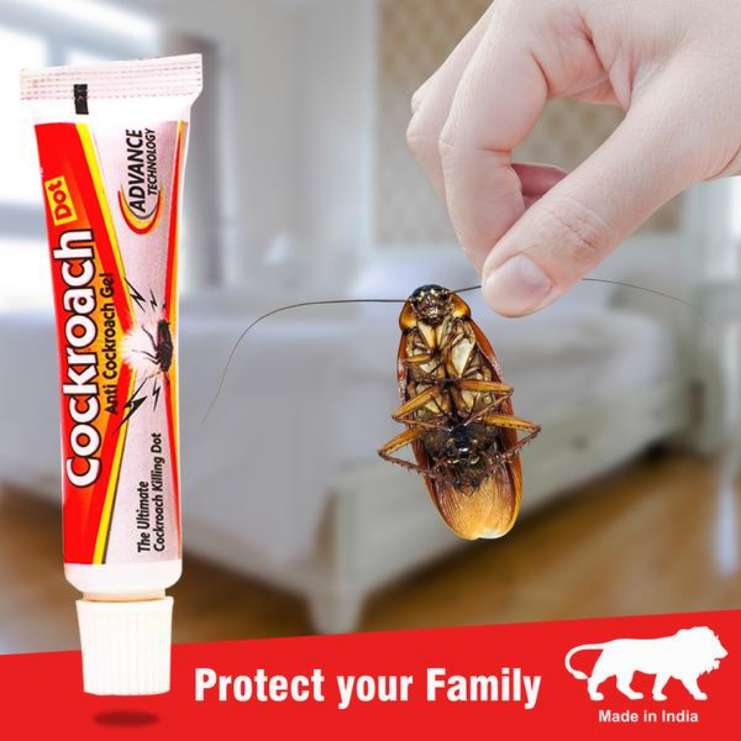 Cockroach Dot Cockroach Killer Gel Anti Roach Bait Pack Of Two 20gm Ea