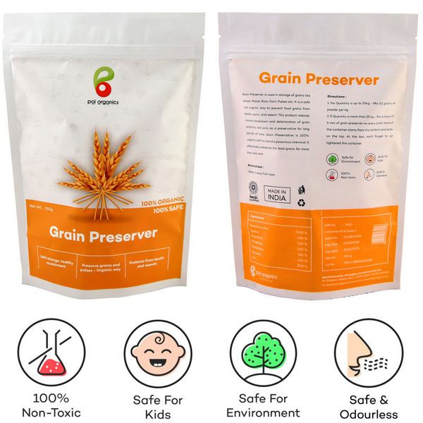 Pai Organics Grain Preserver Pack of 250gm