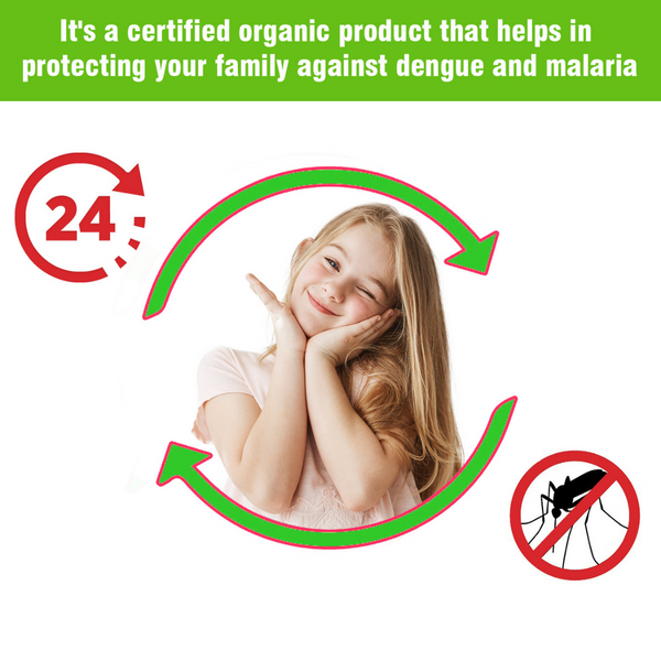 Pai Organics Natural Anti Mosquito Repellent Spray Certified Organic