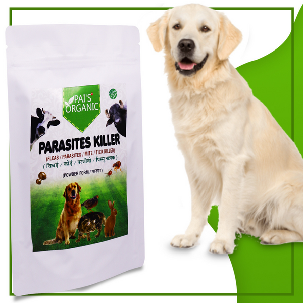 Pai's Organic Parasite Killer Dog Tick Killer All In One For All Animals  1kg