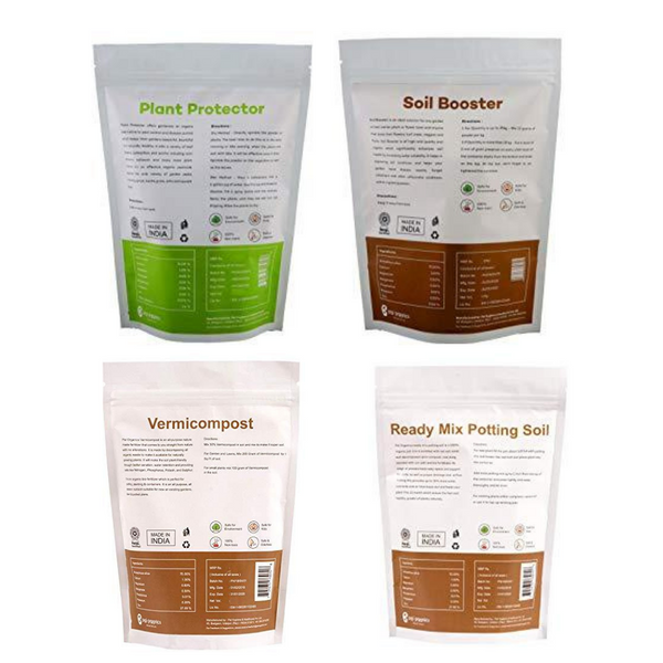 Pai Organic Plant Care kit | Compost | Plant Pesticide | Potting Soil | Soil Booster Combo