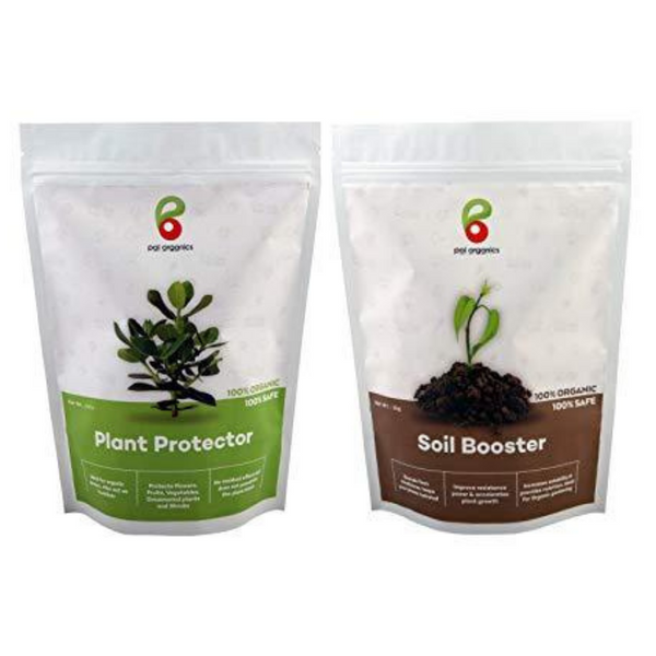 Pai Organics Plant Insect Protector | Soil Booster Gardening Combo Pack
