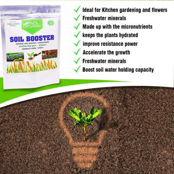 Pai's Organic Soil Booster DE Conditioner Granules 1Kg Pack